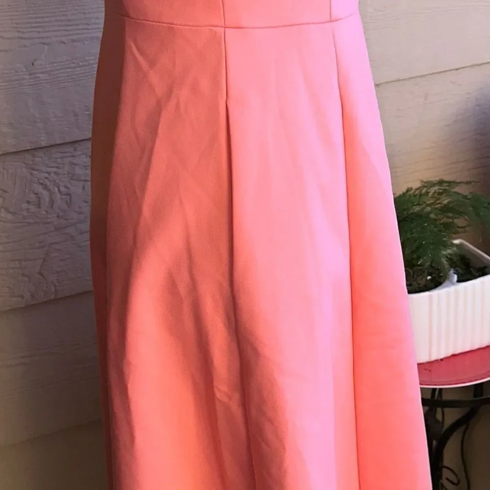 KATE Spade Twill Grace Dress pink sea Star fit and flare sz 2 NWT